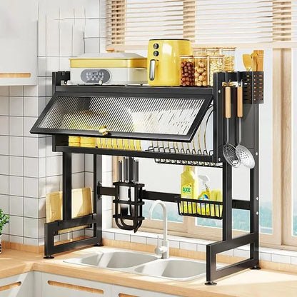 Over-the-Sink Dish Drying Rack – Space-Saving Kitchen Organizer