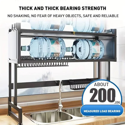 Over-the-Sink Dish Drying Rack – Space-Saving Kitchen Organizer