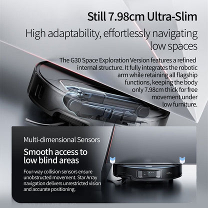 G30 Space Self-Cleaning Robot Vacuum and Mop