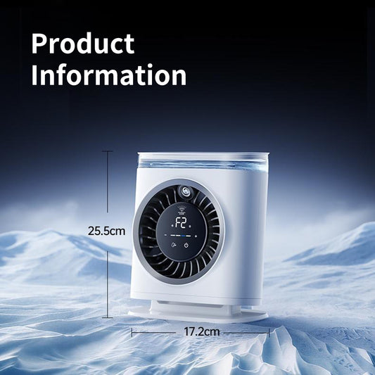 Ice Mist Air Cooler Fan (Semiconductor Cooling with Ice Mist Airflow) – Powerful Cooling Performance