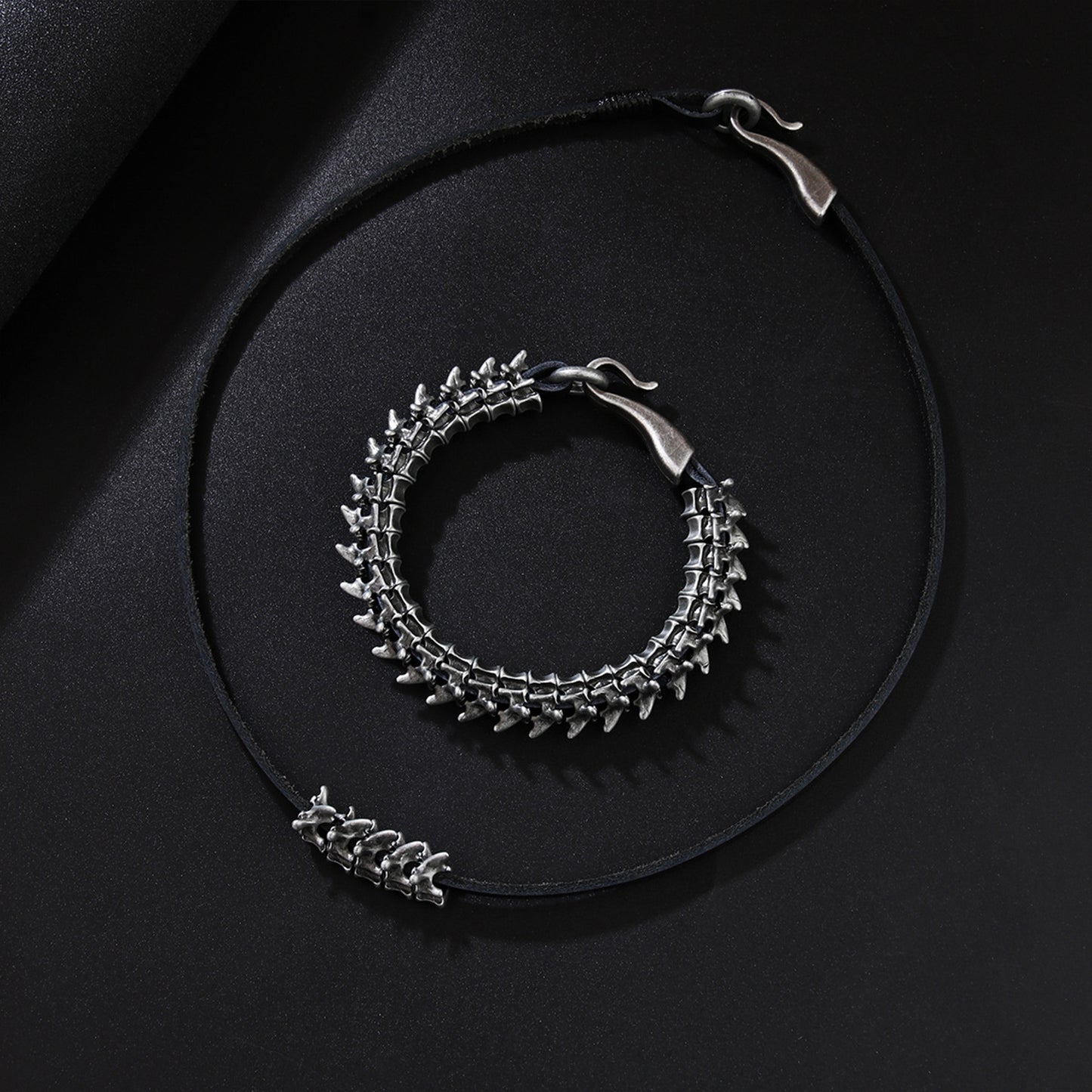 Gothic Snake Spine Bracelet