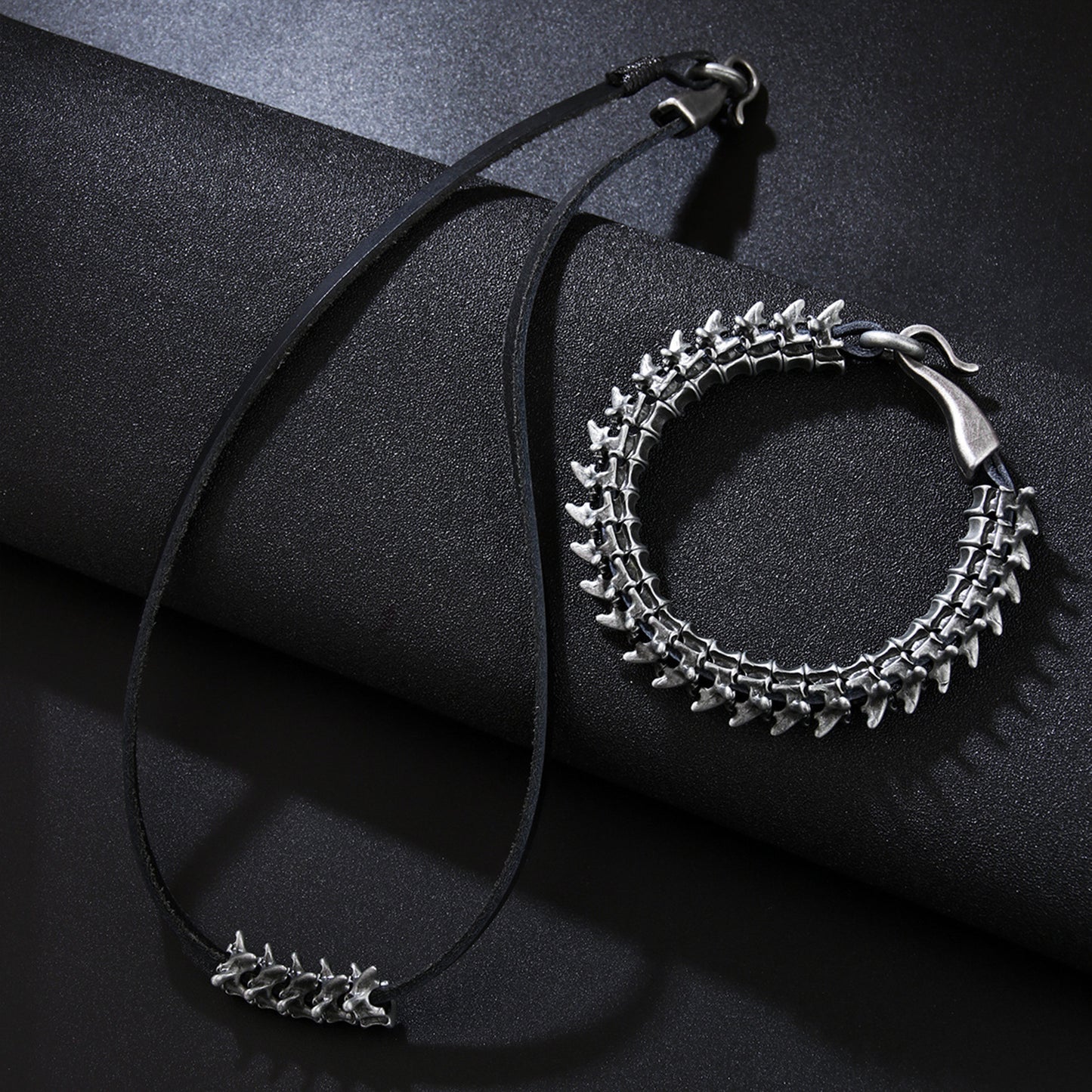 Gothic Snake Spine Bracelet