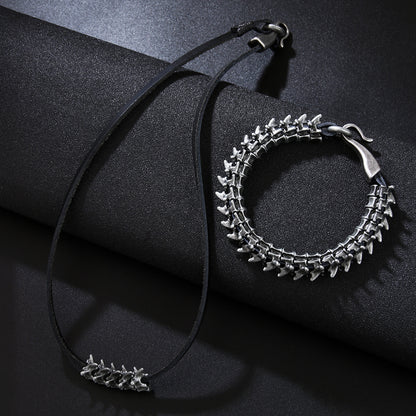 Gothic Snake Spine Bracelet