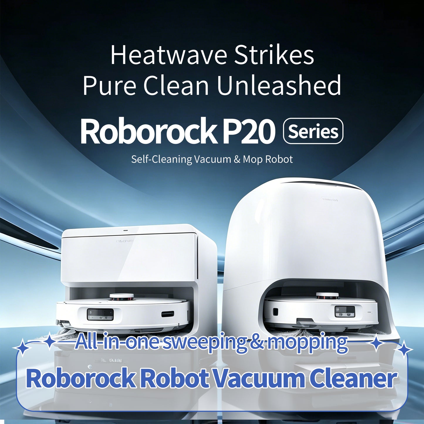 Fully Automatic Robot Vacuum with Auto Washing & Drying