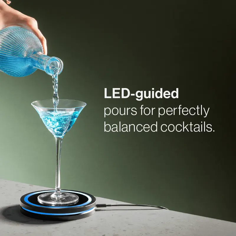 Smart Cocktail Maker Coaster – Perfect Drinks in Seconds