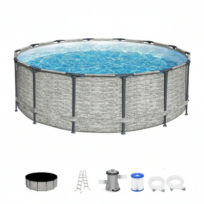 Ground Swimming Pool with Pump