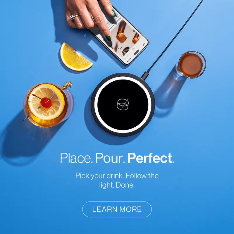 Smart Cocktail Maker Coaster – Perfect Drinks in Seconds
