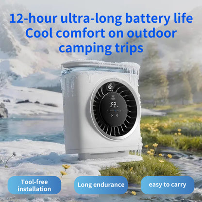 Ice Mist Air Cooler Fan (Semiconductor Cooling with Ice Mist Airflow) – Powerful Cooling Performance