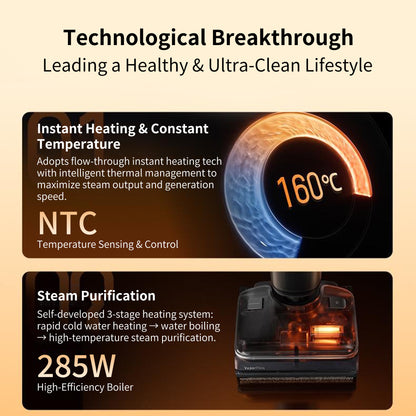 A30 Pro Steam Floor Cleaner(160°C Steam)