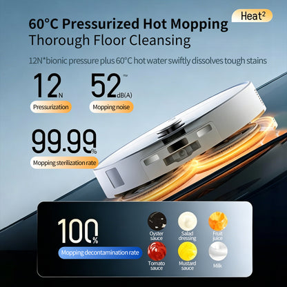 Fully Automatic Robot Vacuum with Auto Washing & Drying