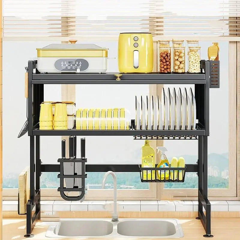Over-the-Sink Dish Drying Rack – Space-Saving Kitchen Organizer