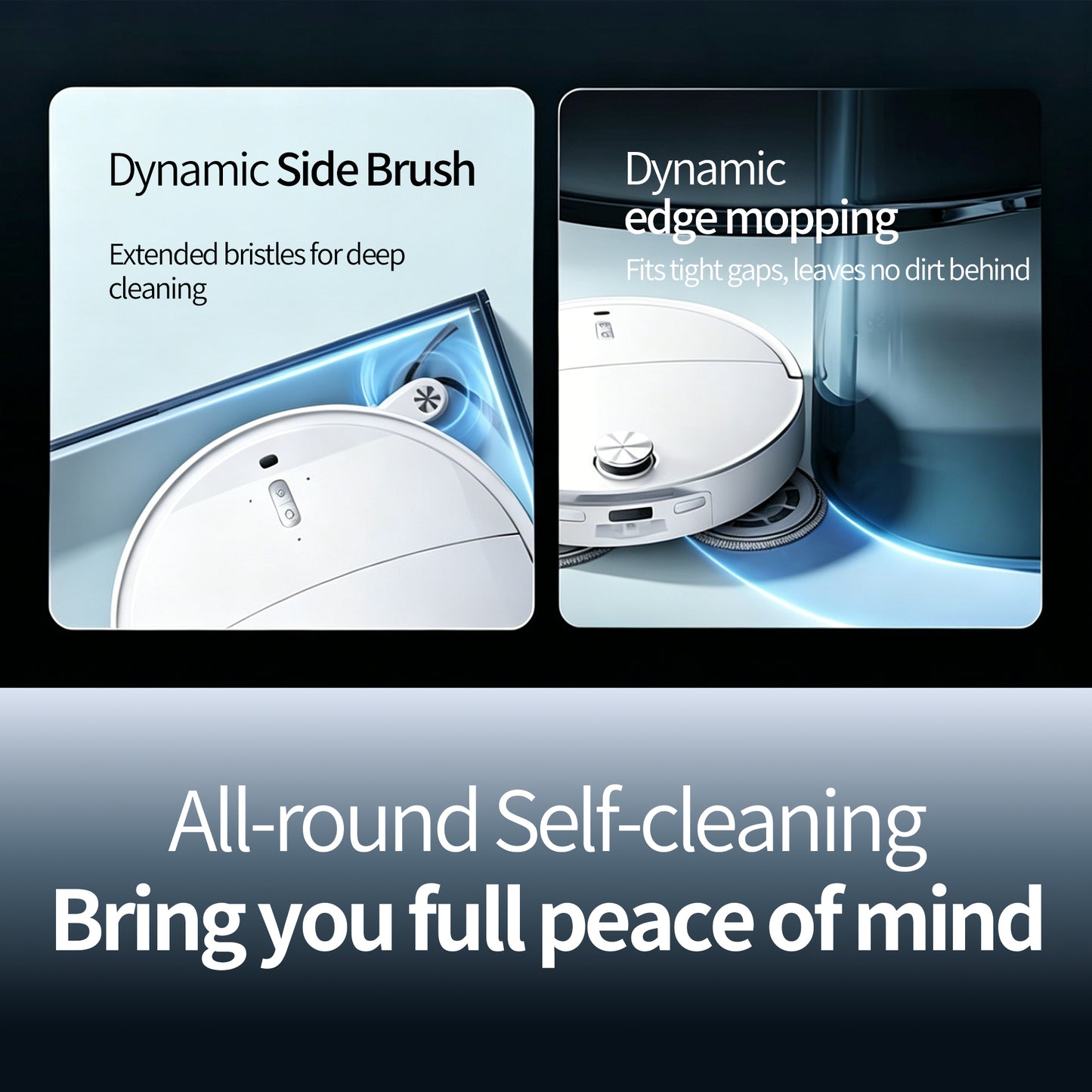 Fully Automatic Robot Vacuum with Auto Washing & Drying