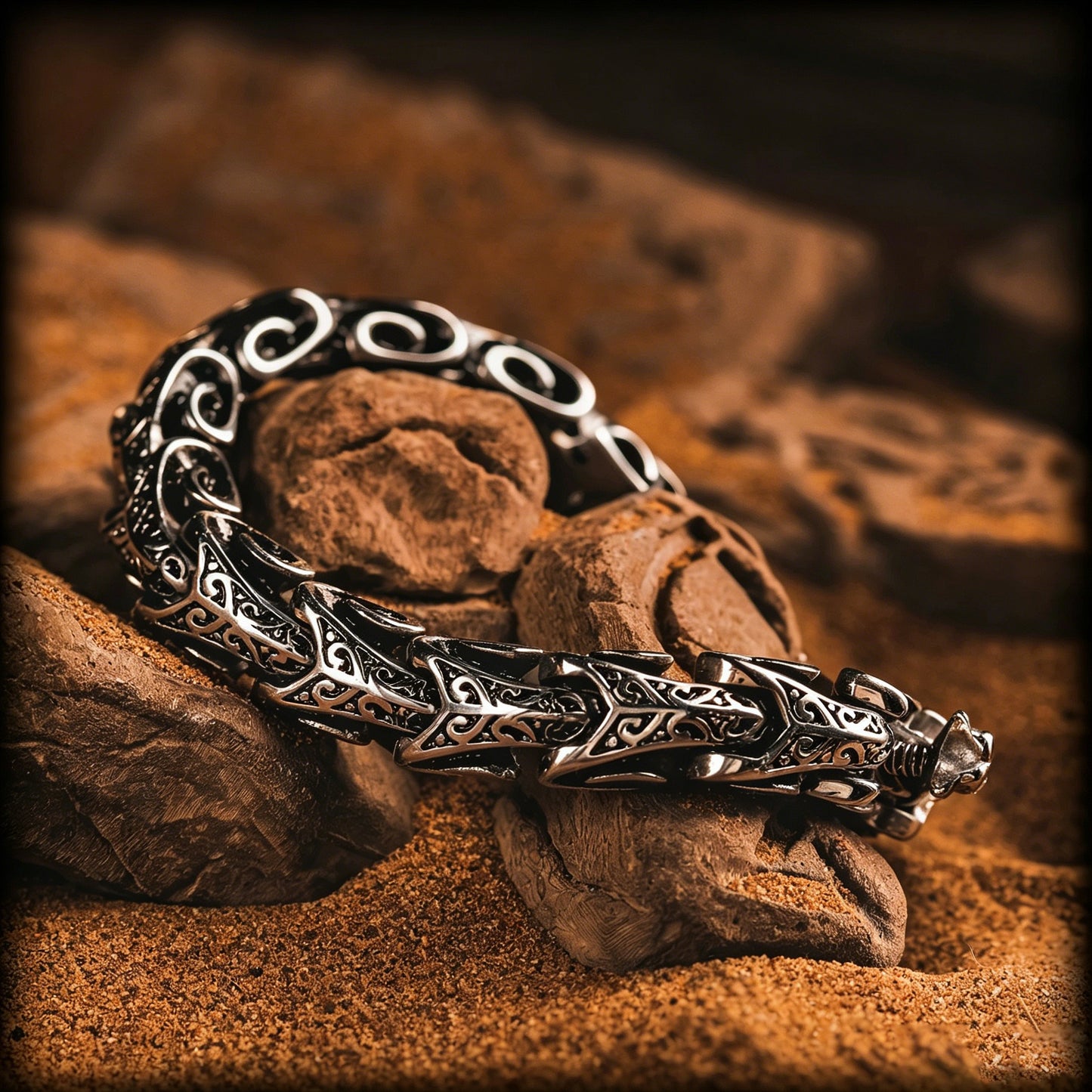 Shadow Fang Viking Bracelet