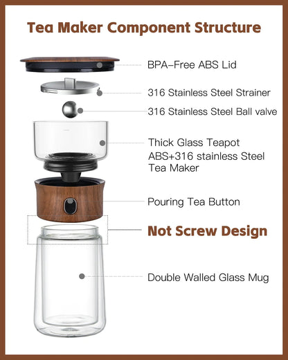 One-Touch Tea Brewer Cup