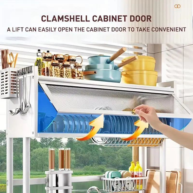 Over-the-Sink Dish Drying Rack – Space-Saving Kitchen Organizer