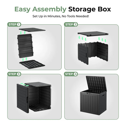 31Gal Waterproof Storage Box | Organize Your Patio This Summer!