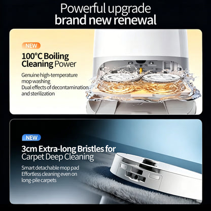 Fully Automatic Robot Vacuum with Auto Washing & Drying