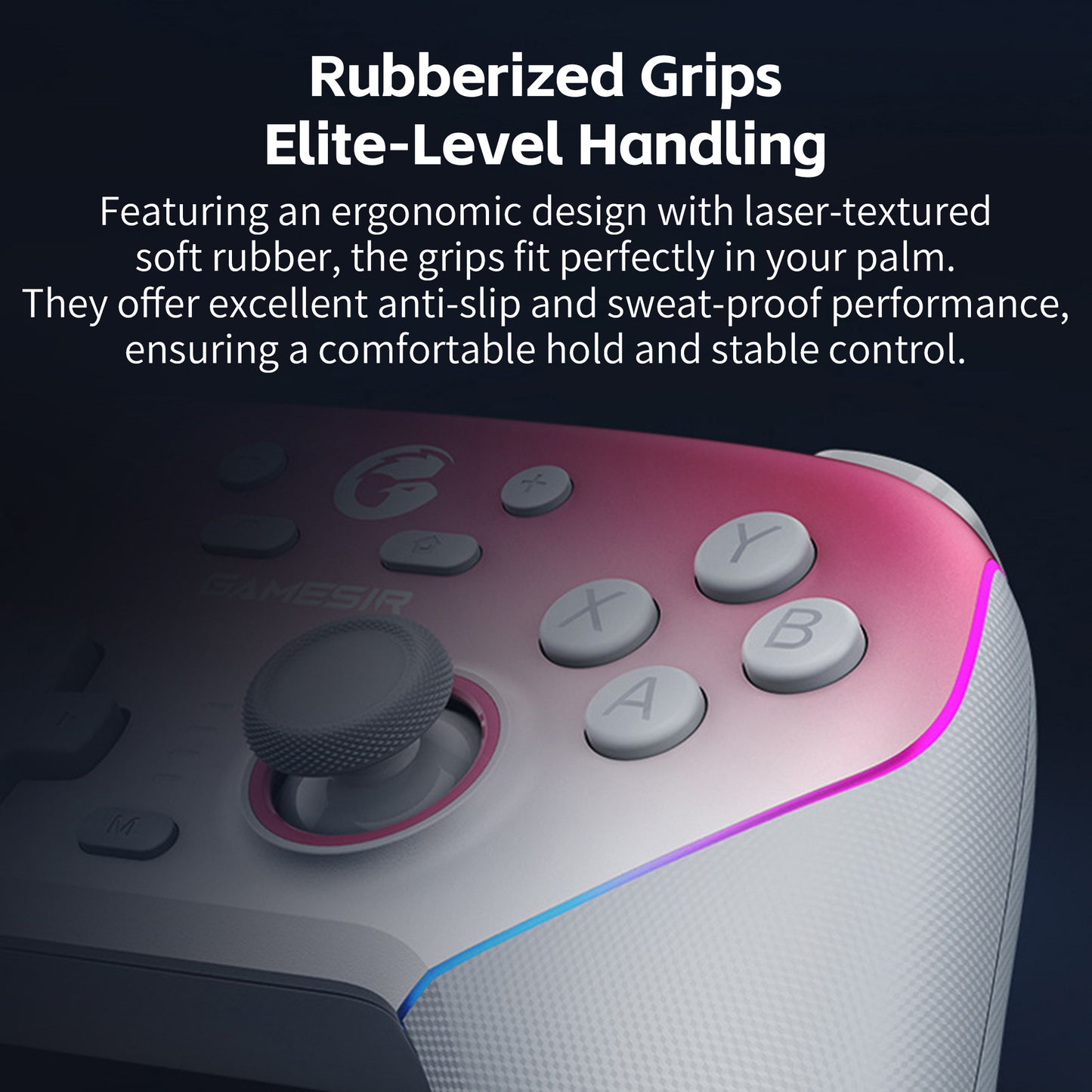 Wireless Gaming Controller + Charging Dock(Compatible with Xbox, PS, PC, iOS & Android.)