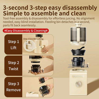 156mm Extra-Wide 3L Feed Juicer