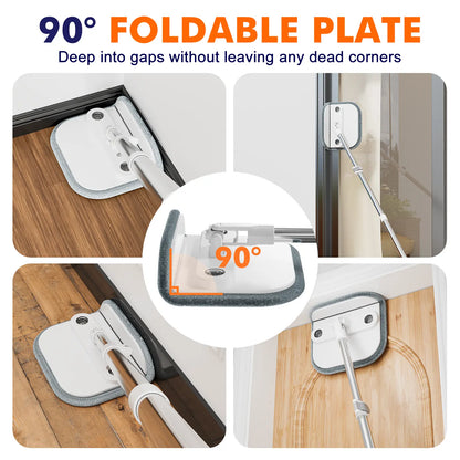 Self-Standing Spin Mop & Bucket Set