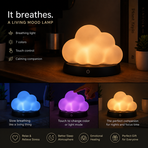 CloudGlow Night Light
