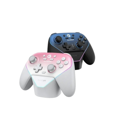 Wireless Gaming Controller + Charging Dock(Compatible with Xbox, PS, PC, iOS & Android.)