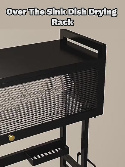 Over-the-Sink Dish Drying Rack – Space-Saving Kitchen Organizer